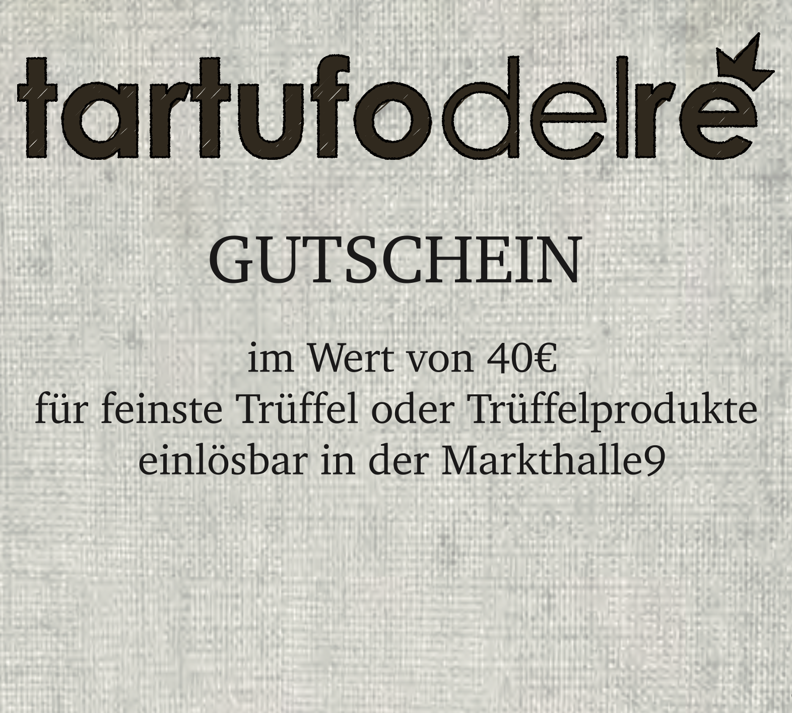 Geschenkgutschein 40€ (Testartikel - noch nicht bestellbar) Geschenkgutschein 40€ (Testartikel - noch nicht bestellbar)