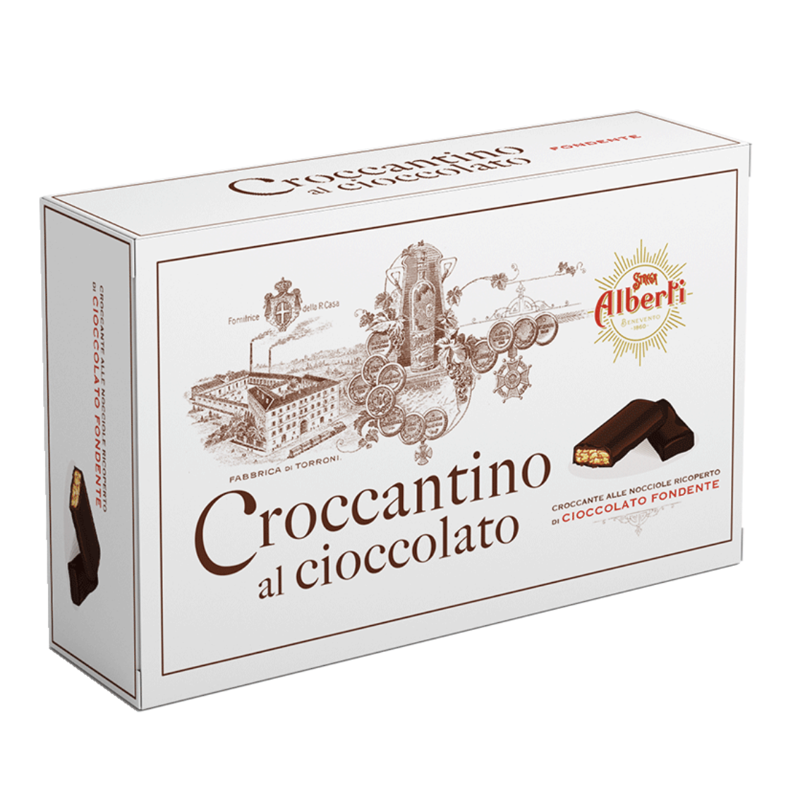 Croccantino mit Schokolade - Strega Alberti 300g
