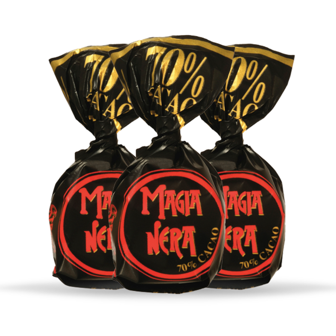 Magie Strega Pralinen mit 70% Edelbitterschokolade 