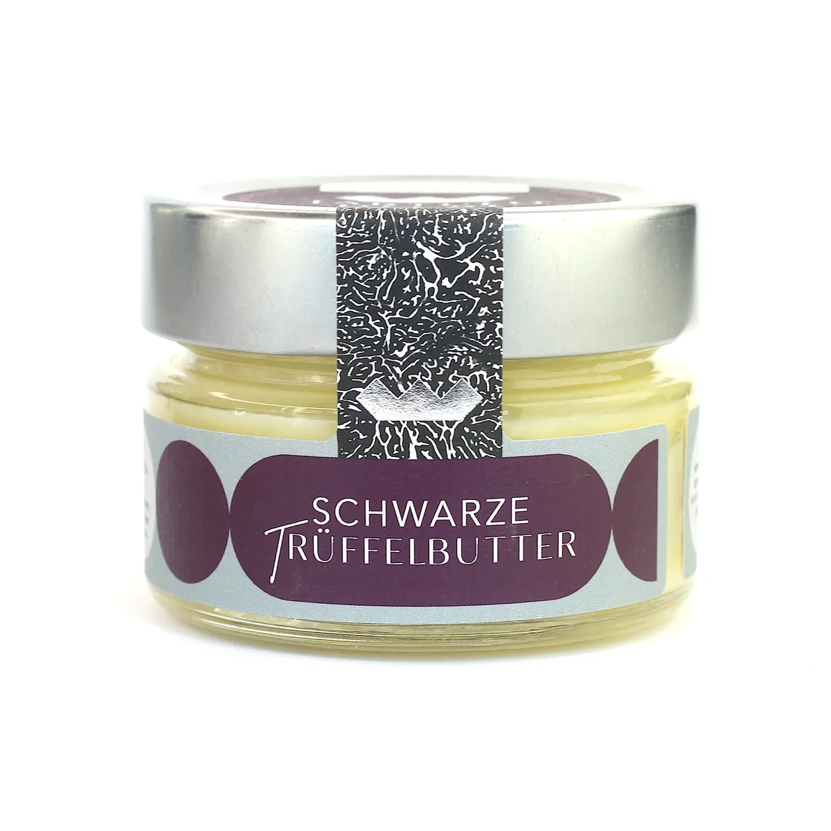 Trüffelbutter mit schwarzen Trüffeln